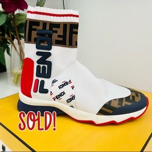 SOLD ❤️ Fendi Tronchetto Filato Roma Collection, size 36